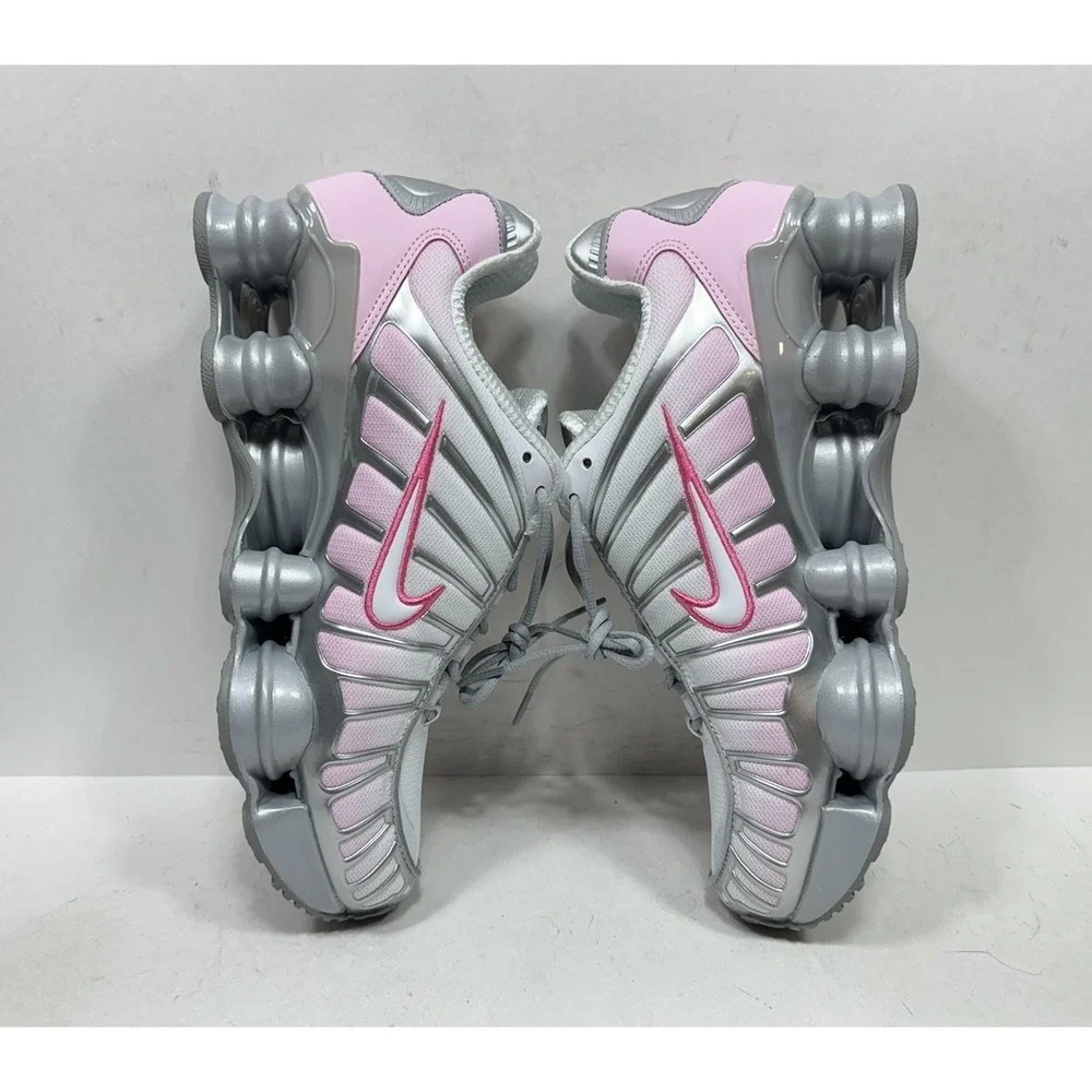 Nike Shox TL Metallic Platinum Pink Foam HV2520-001 Women's Size 9.5